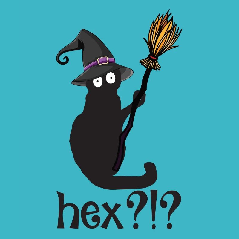 Hex Witch Cat Halloween