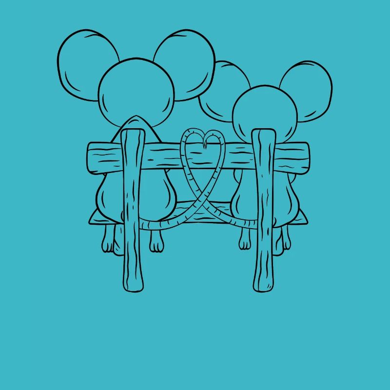Mouse Couple Love