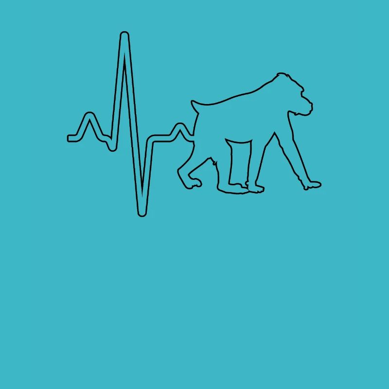 Affe Herzschlag