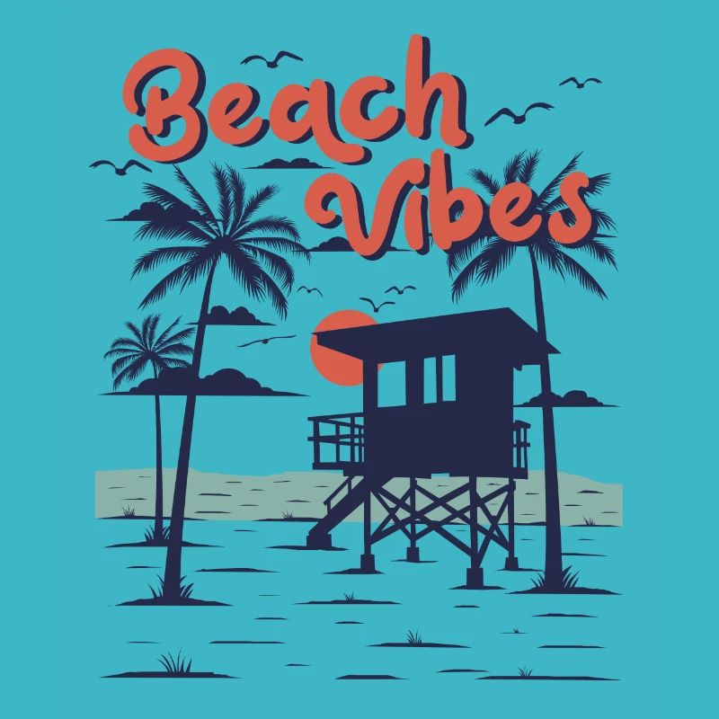 Beach Vibes Summer Vacation Beach Sunset Ocean