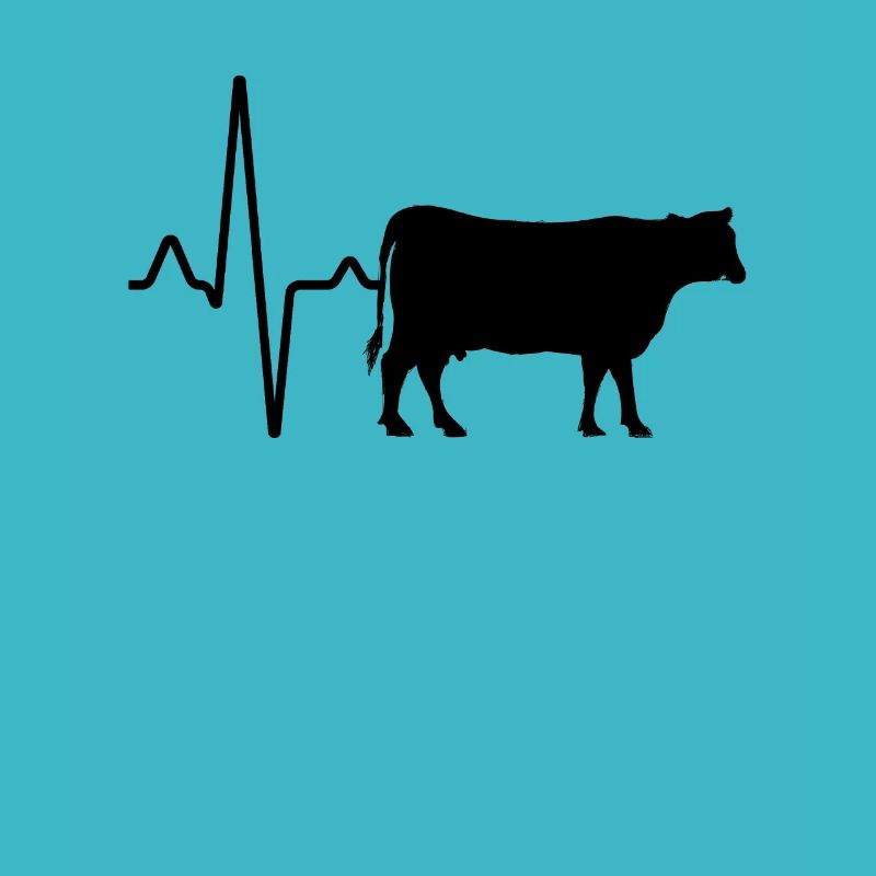 Battement de cœur de bœuf de vache