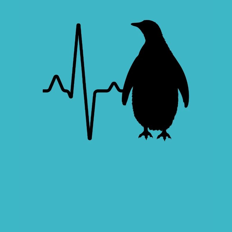 Pinguin Herzschlag