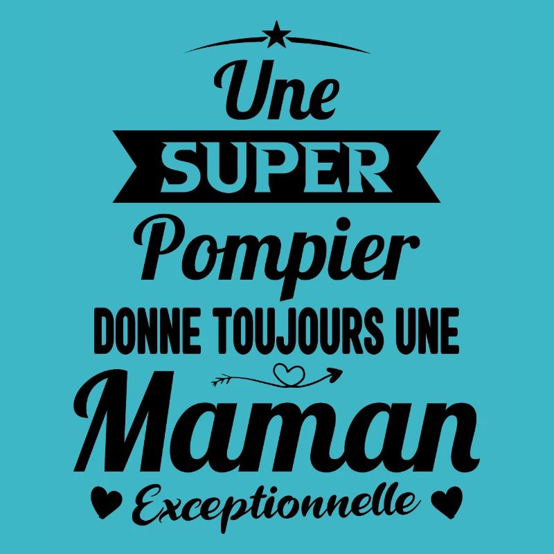 Super pompier maman sapeur pompier future mère