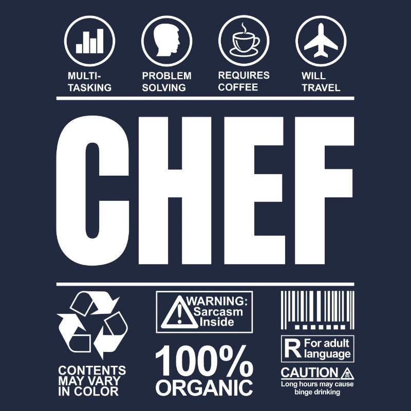 Chef Beanie Chef Kitchen Five Stars Gold 5