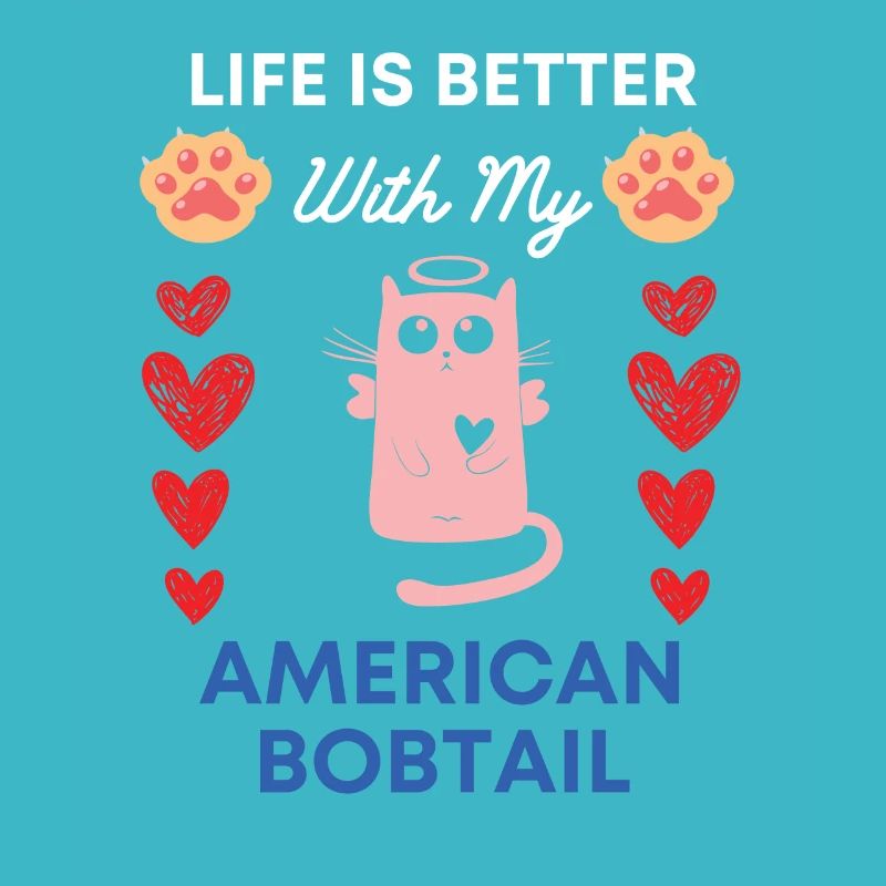 American bobtail Paw Dog
