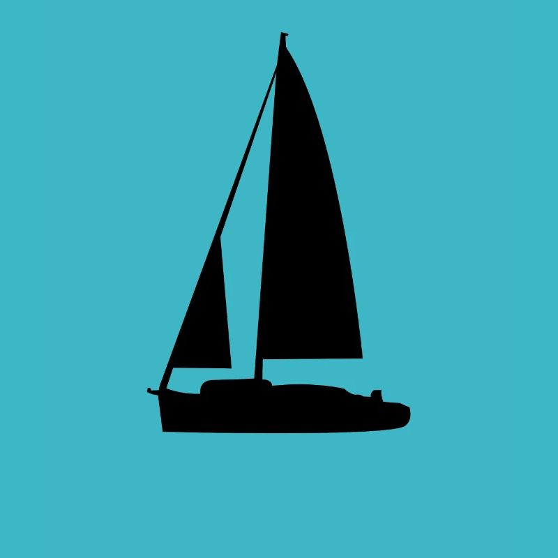 Segeln Boot Silhouette
