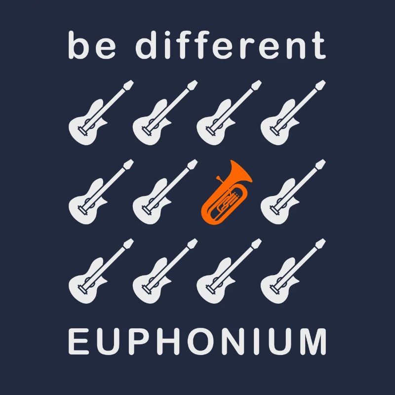 Euphonium Eufonium Blechbläser Tuba Spruch