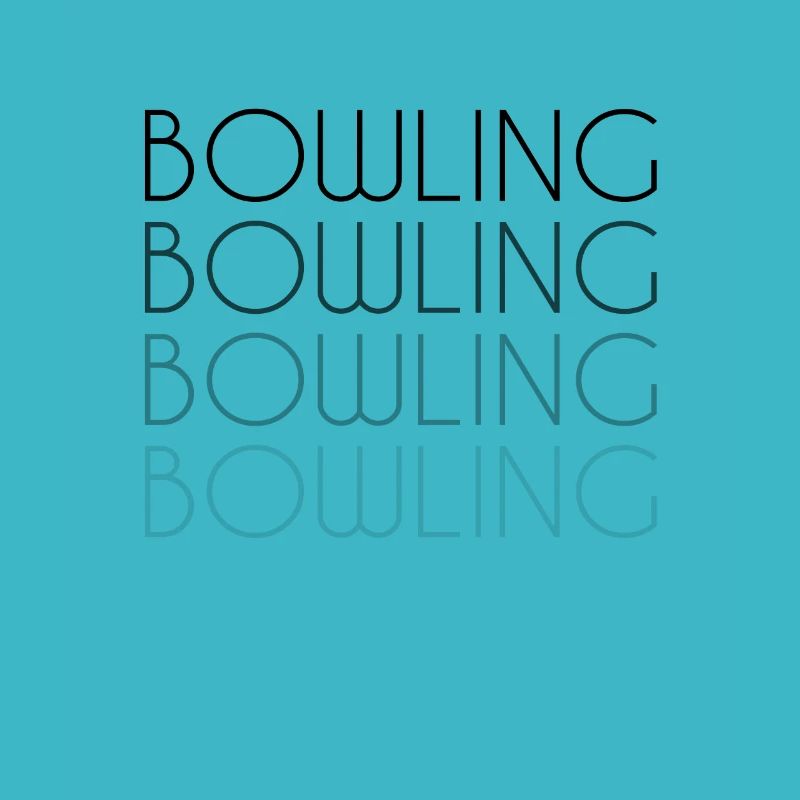 Bowling lettering