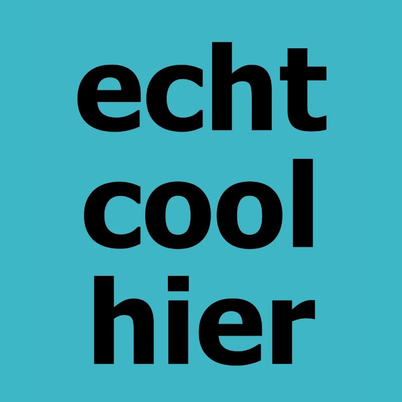 echt cool hier 1 schwarz