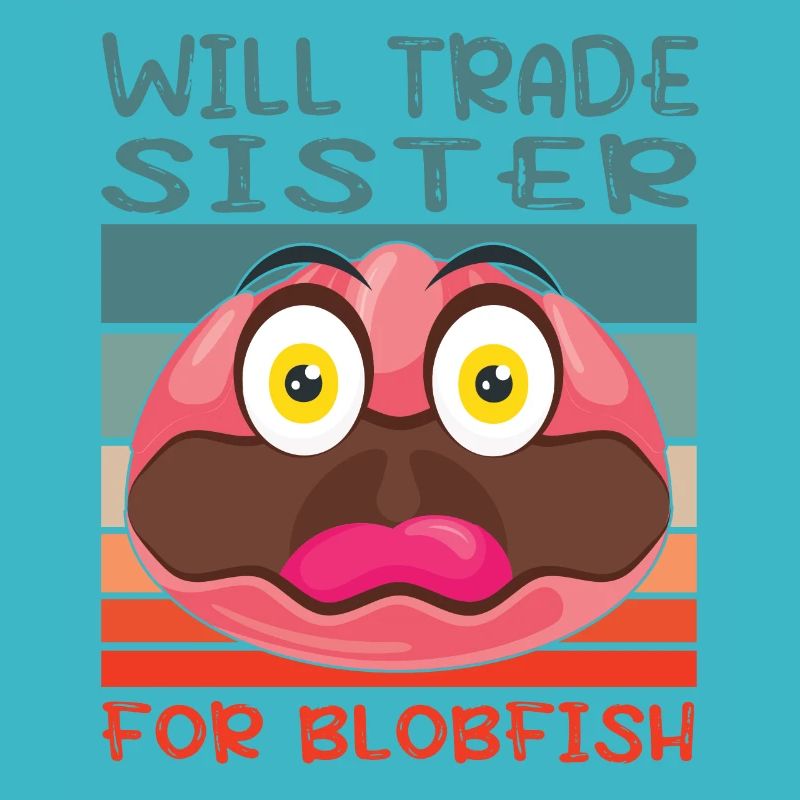 Blobfish Costume - Ugly Blob Fish Face -