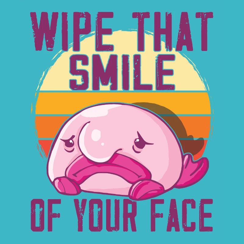 Blobfish Costume - Ugly Blob Fish Face -