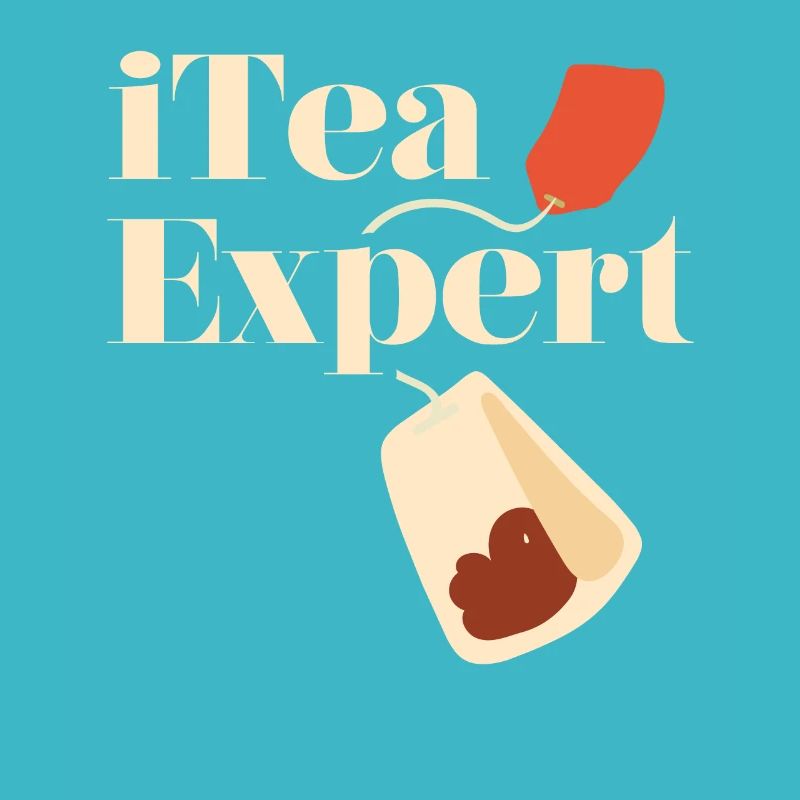iTea Expert Lustiges Nerd Tee-Shirt