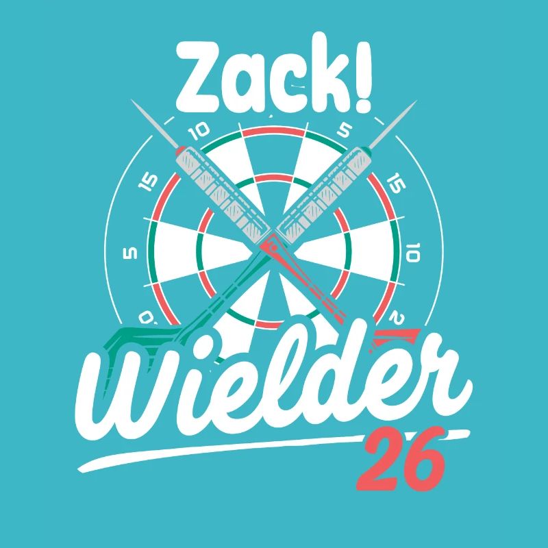 Dart Player Humor Zack 26 Tee