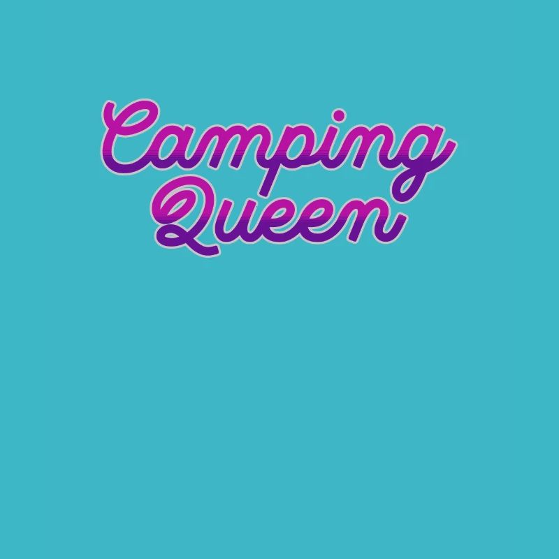 Camping Queen Outdoor Abenteuer Tee