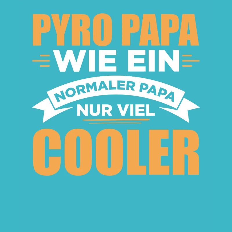 Pyro Papa Lustiges Tee