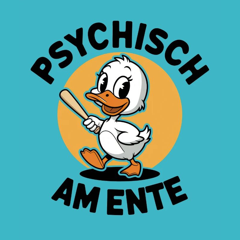 Psychically on the duck humorous duck joke