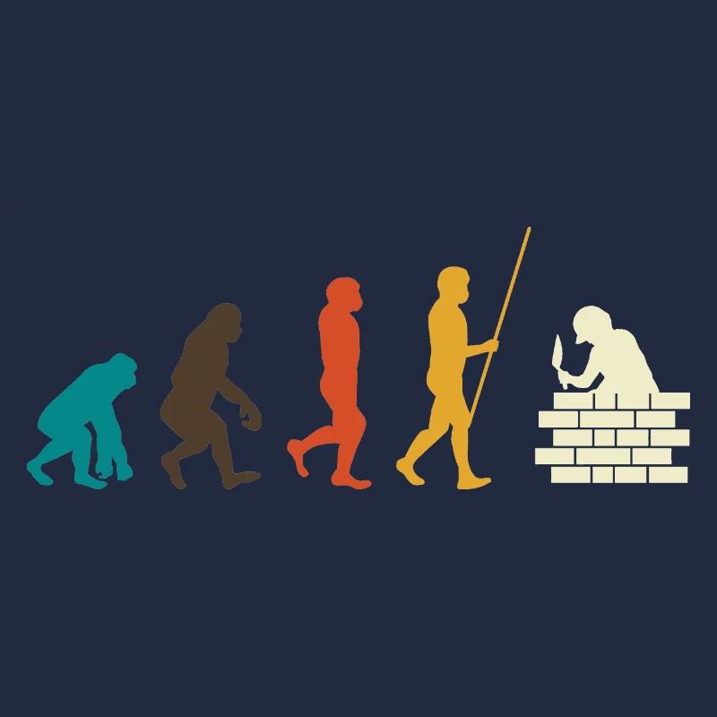 Maurer Evolution Artisan Construction Worker Gift