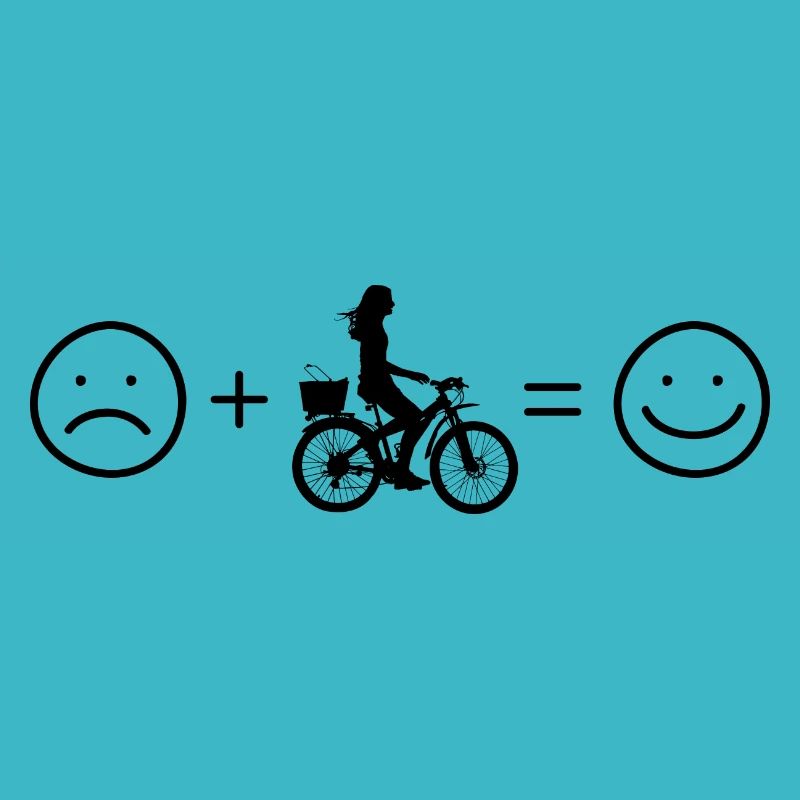 Smile Face and Cycling - (2)