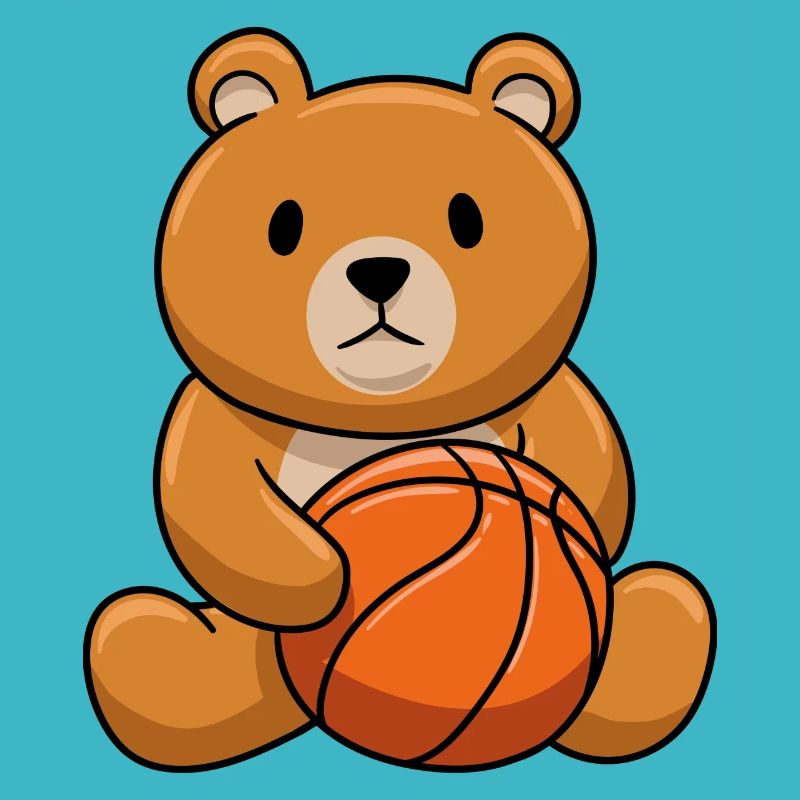 Basketball Teddy Bear