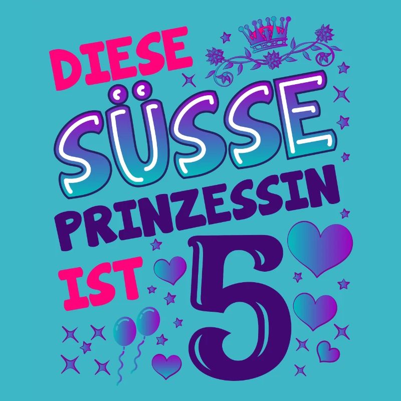 5. Geburtstag Mädchen Geschenk Königstochter