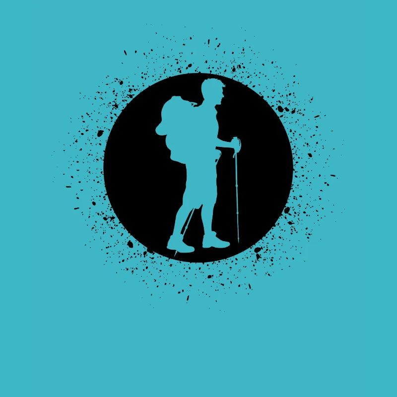 cercle avec éclaboussures et errance -