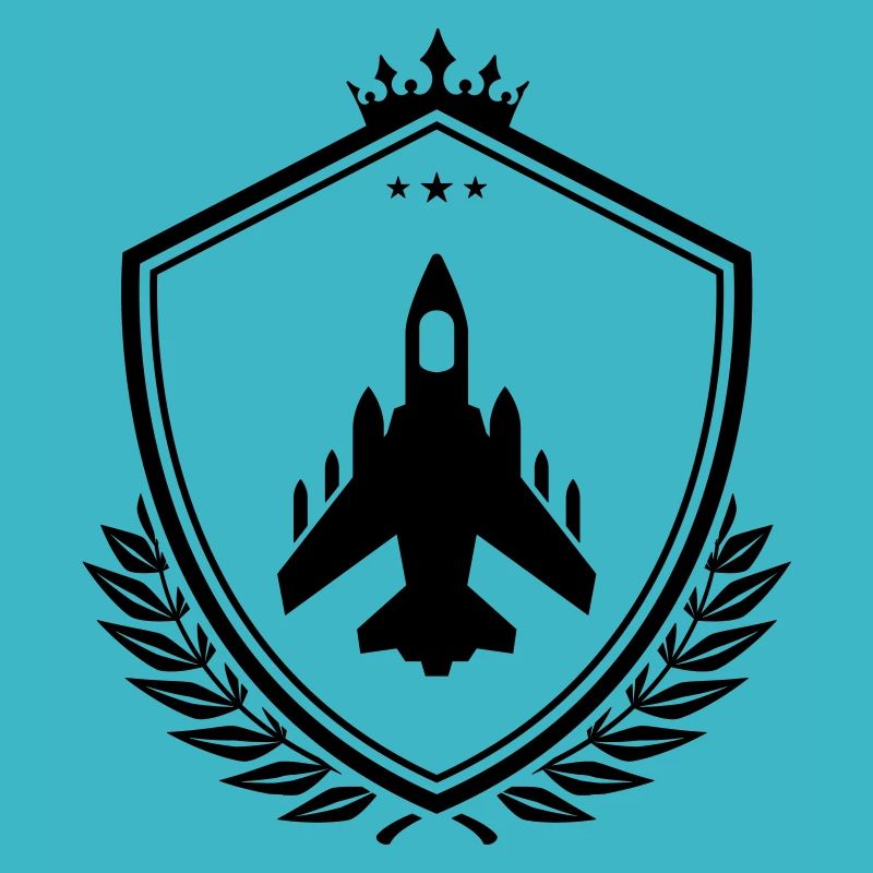 Flugzeug jet wappen