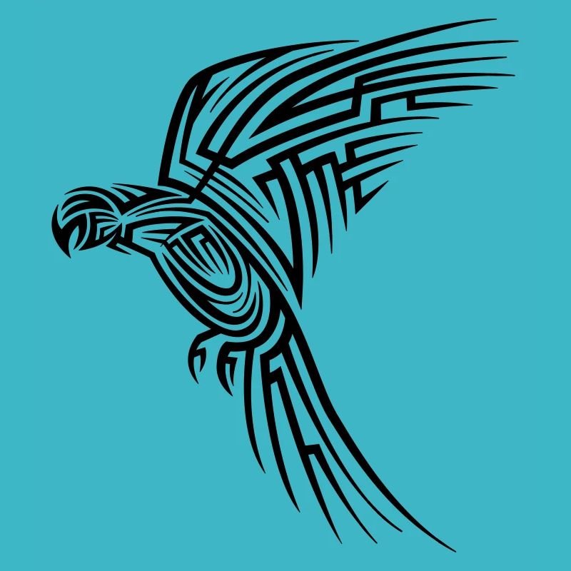 Papagai Tribal Tattoo