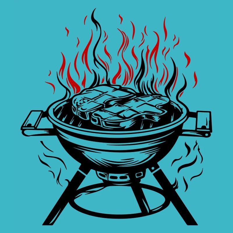 Grill Symbol Feuer Grillen Icon