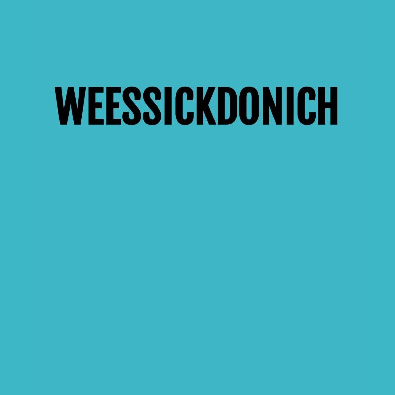 Cool Berlin muzzle design: Weessickdonich