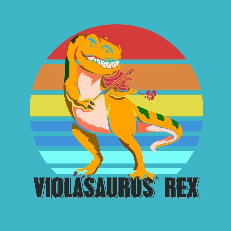 Bratsche Dinosaurier