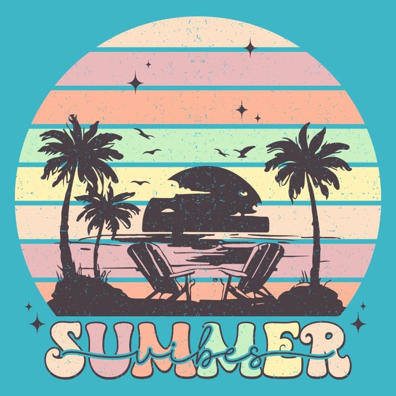 Summer Vibes - Retro Design
