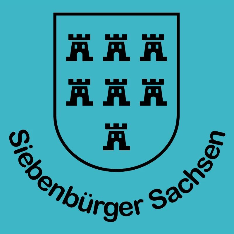 Wappen "Siebenbürger Sachsen" einfarbig