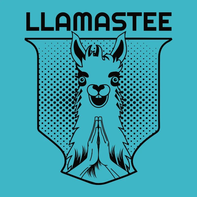 Llamastee Llama prie namastee lama
