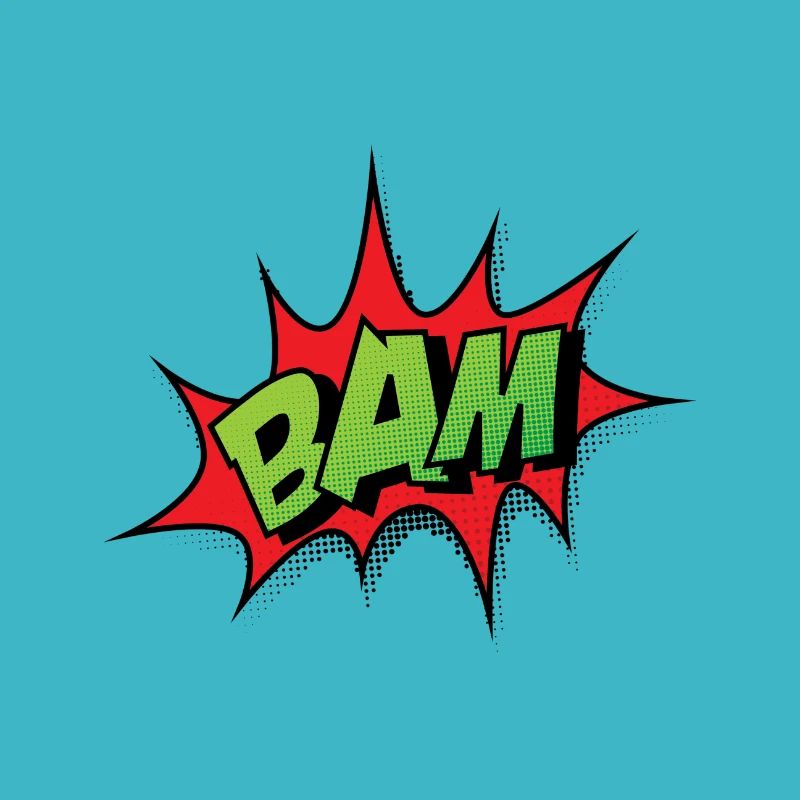 Comic Comic Comic Strip BAM