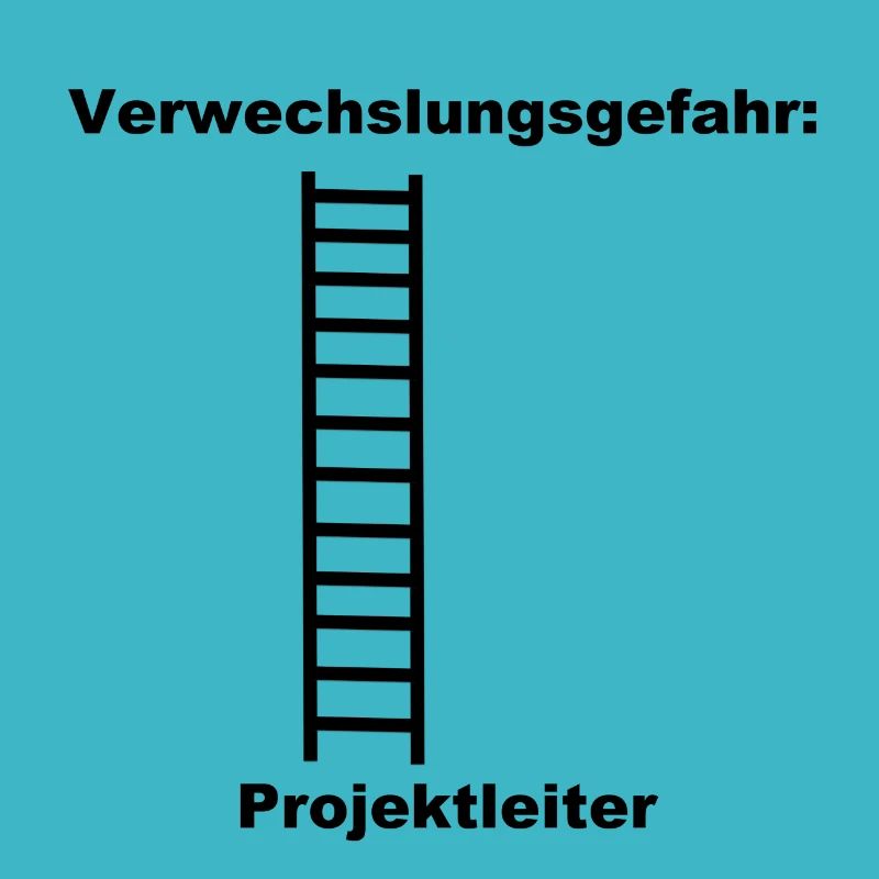 Verwechslungsgefahr Projektleiter Geschenkidee Fun