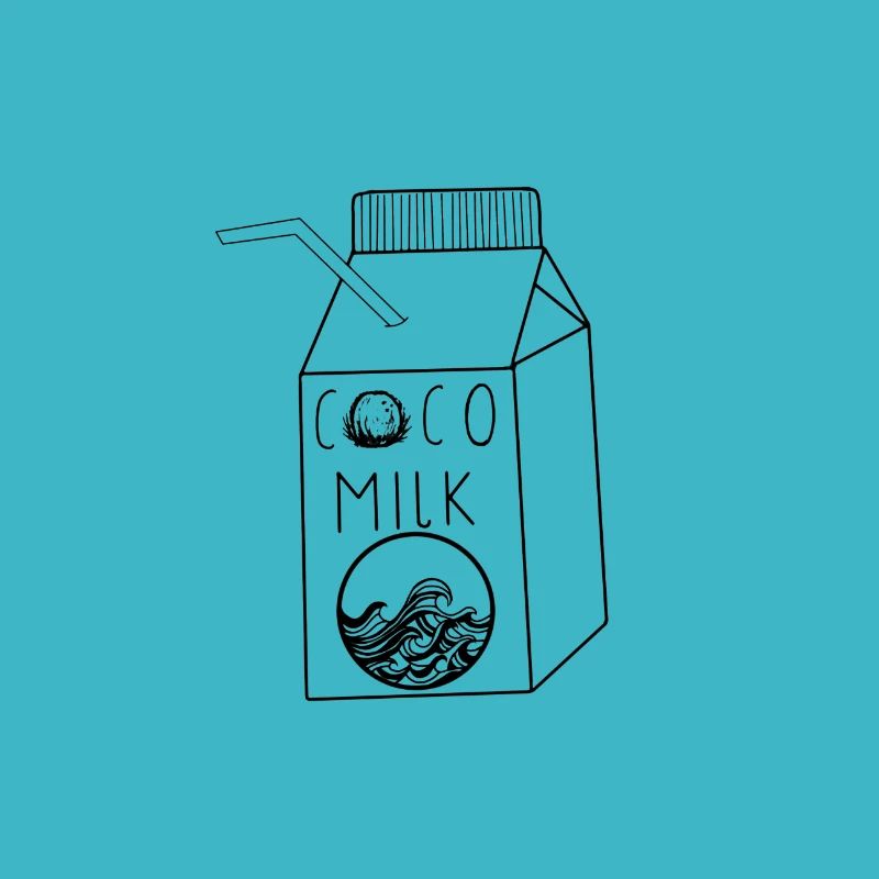 Coconut milk coconut milk milk pack vegan soy
