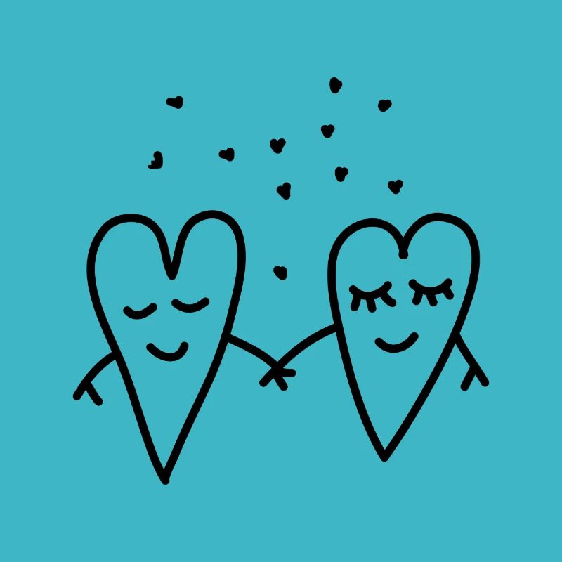 Valentin Amour Coeurs Couple Relation petite amie