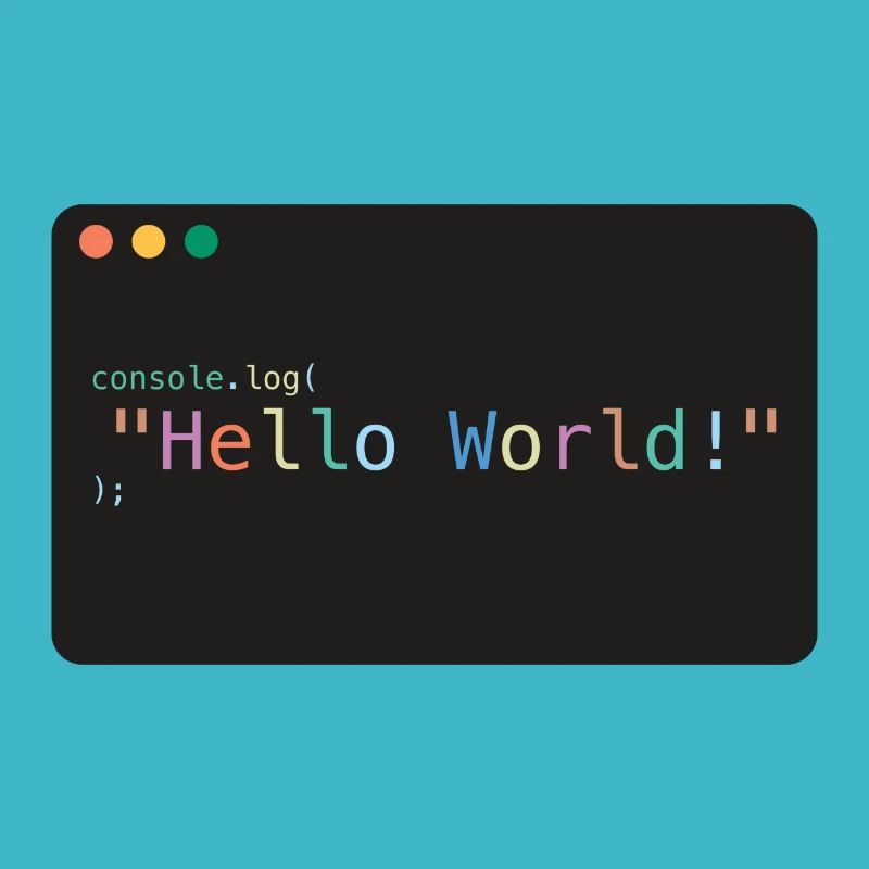 Bonjour Monde JavaScript console.log