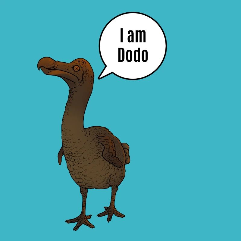 Dronte Dodo Doudo Dudu oiseau éteint