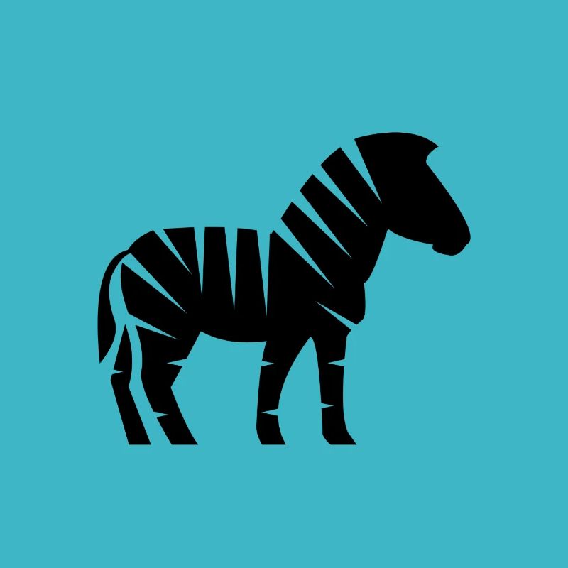 Zebra noir