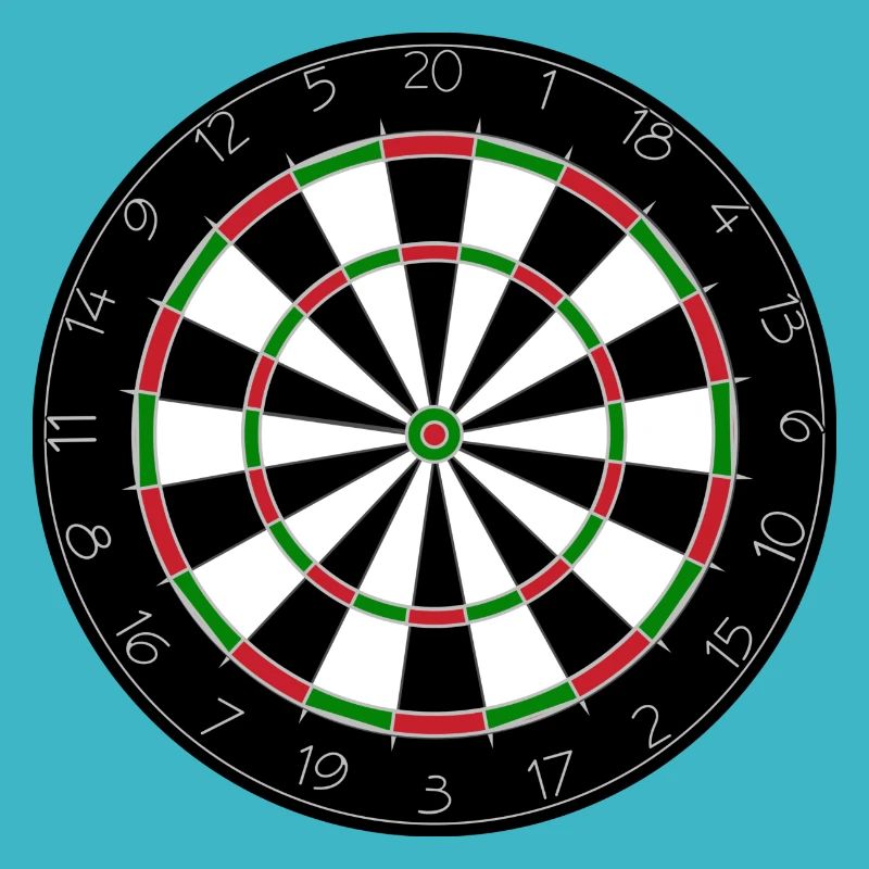 Dart Slice Board Arrows Player Lancer de passe-temps