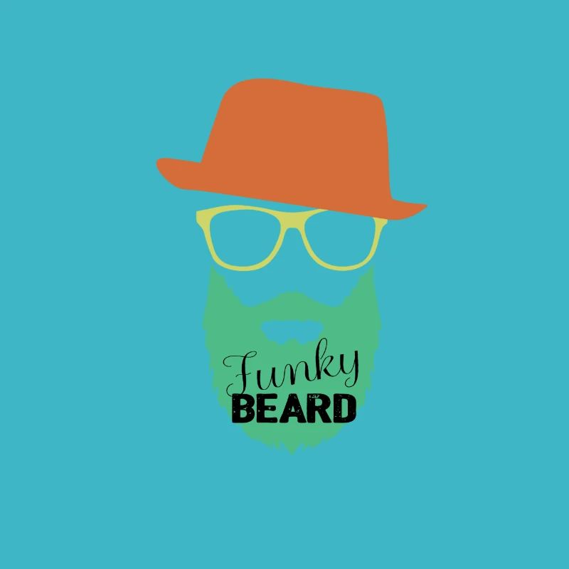 Hipster Bart, Geschenk, Geschenkidee
