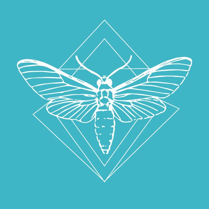 Moth Skull Skull Insect Tattoo Butterfly B