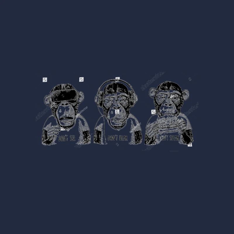 Three monkeys
