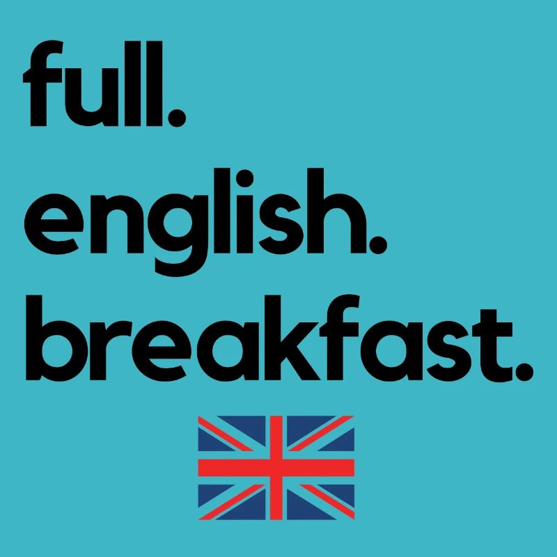 complète. anglais. petit-déjeuner.