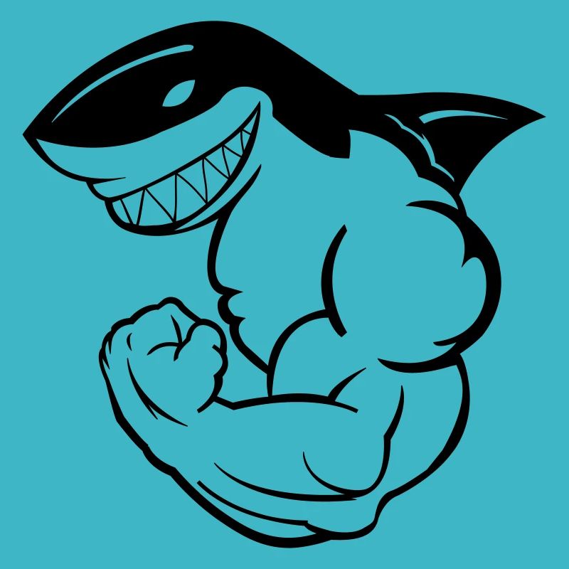 requin puissant
