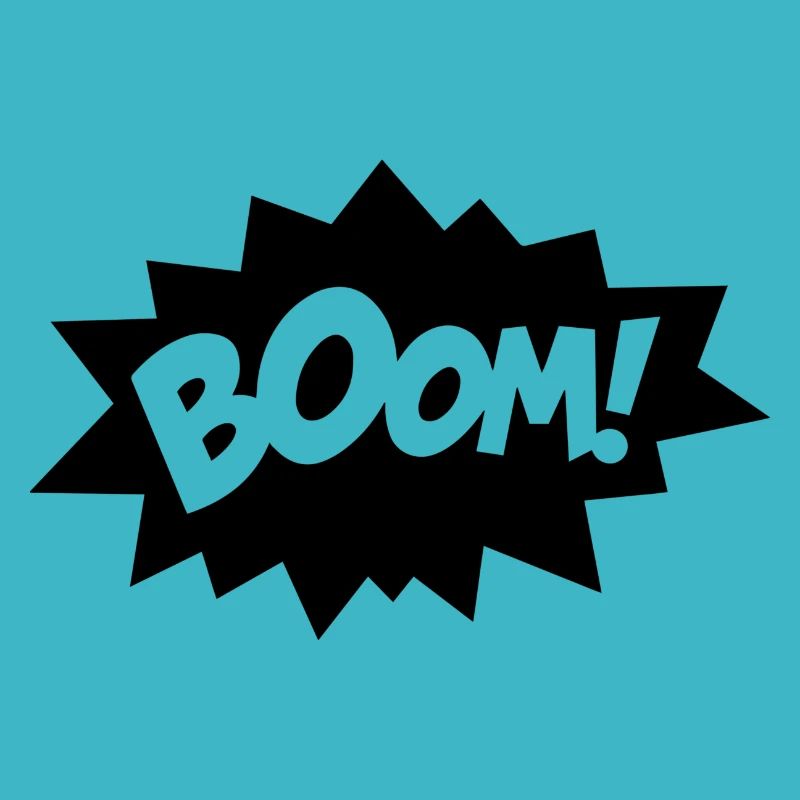 Speech bubble boom