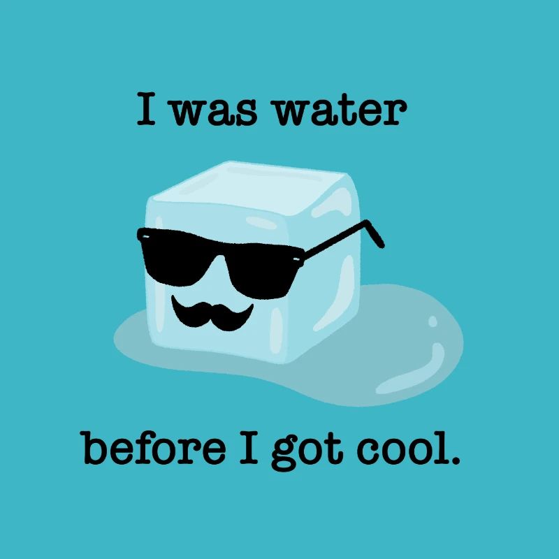 cooler Eiswürfel