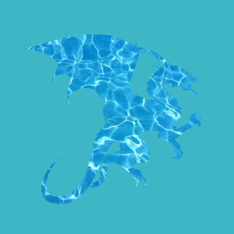 A water dragon
