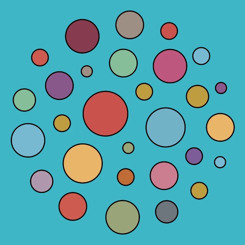 Points colorés